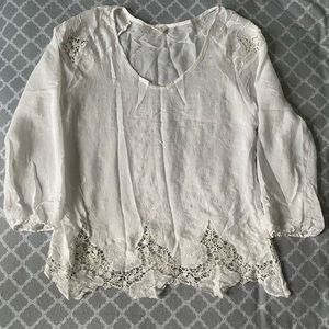 🌿 White Oversized Tunic